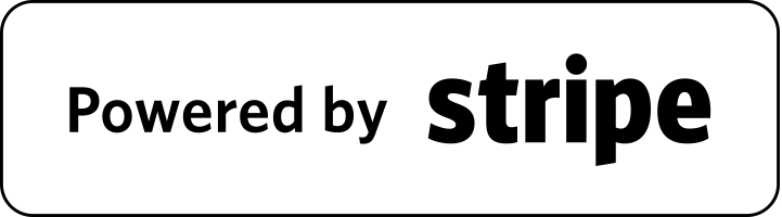 Powered by Stripe badge