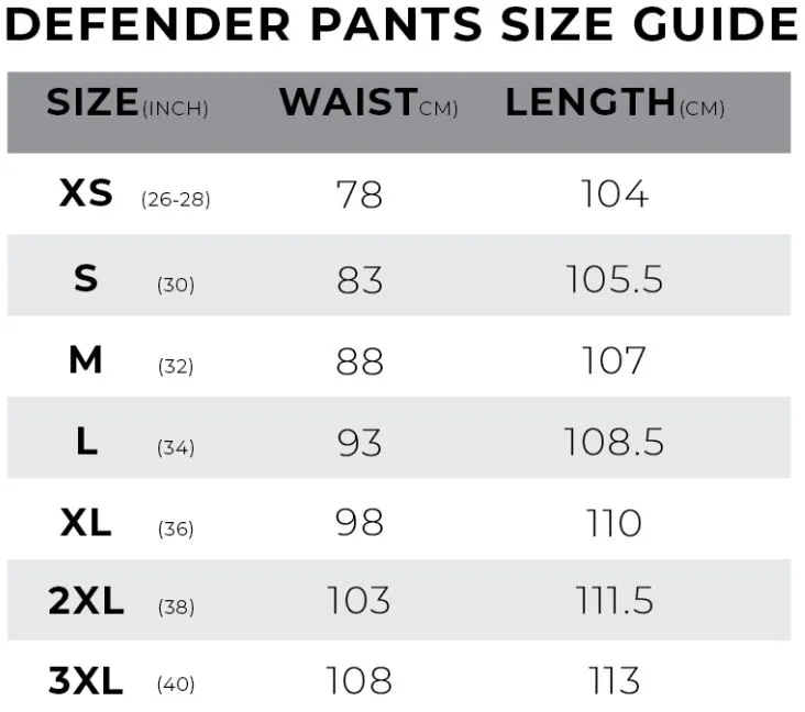 Defender Pants