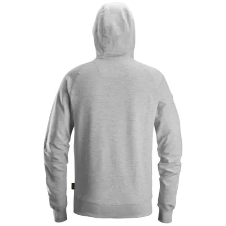 Snickers 2894 Logo Hoodie Grey Melange