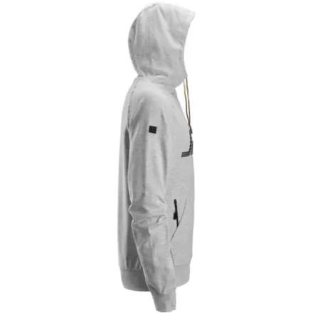 Snickers 2894 Logo Hoodie Grey Melange