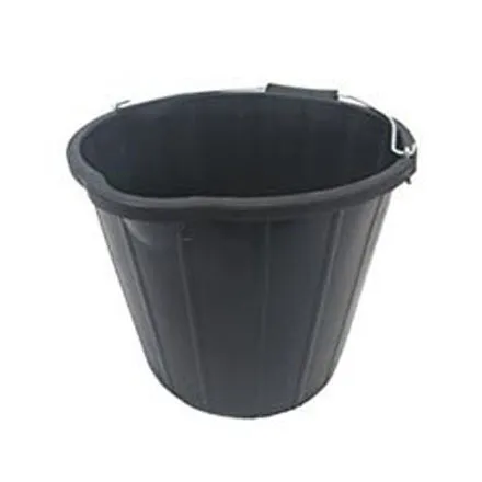 3 Gal Black Bucket