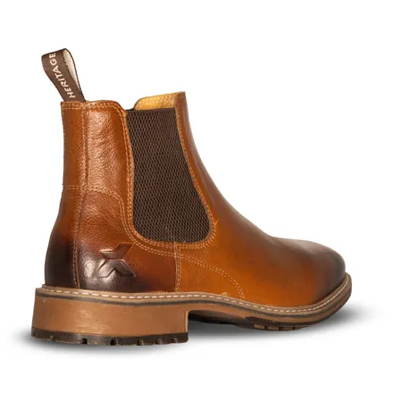 Xpert Heritage Dexter Chelsea Boot Tan
