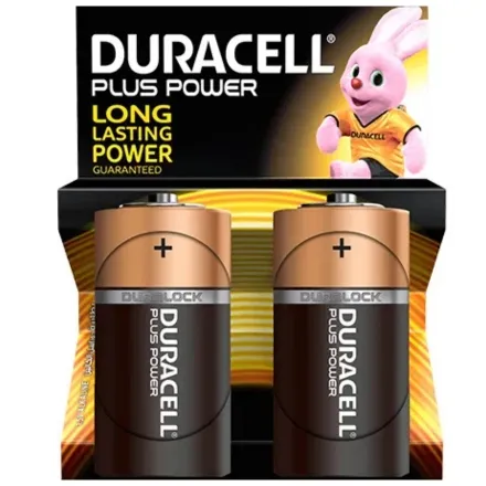 Duracell Mn1300 D Battery 2pk
