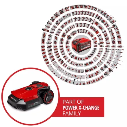 Einhell 18V Robot Lawn Mower 18cm with 2.5Ah Battery