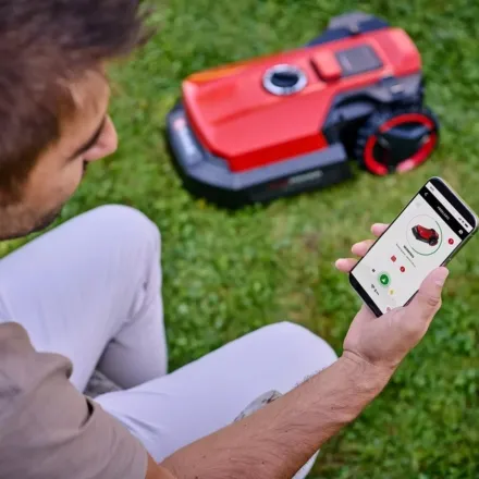 Einhell 18V Robot Lawn Mower 18cm with 2.5Ah Battery