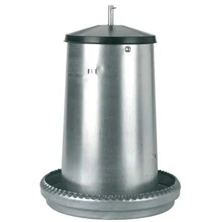 Galvanised Feeder Tube C/W with Lid