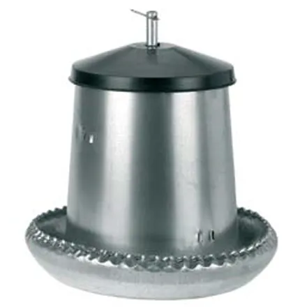 Galvanised Feeder Tube C/W with Lid