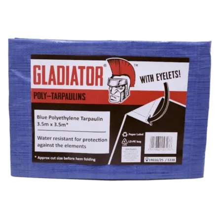 Gladiator Tarpaulin Blue