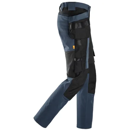 Snickers 6218 AllroundWork Stretch Trousers in Navy/Black
