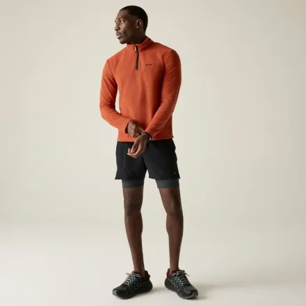 Regatta Thompson Marl Rusty Orange