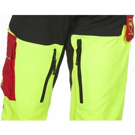 Samourai Chainsaw Trousers Red