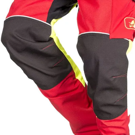 Samourai Chainsaw Trousers Red