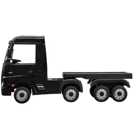 Licensed Scania Lorry Black with Trailer