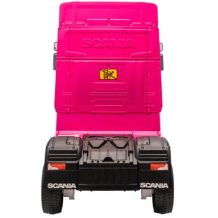 Licensed Scania Lorry Pink with Trailer
