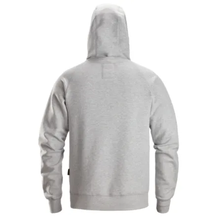Snickers 2845 Logo Hoodie Grey Melange