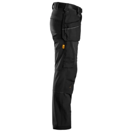 Snickers 7575 AllroundWork Junior 4-way Stretch Trousers Black