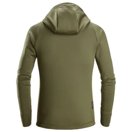 Snickers 8026 Polartec® Power Stretch® Full-Zip Hoodie Khaki Green