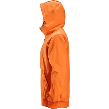 Snickers 8400 Windblocker Stretch Half-Zip Hoodie Warm Orange