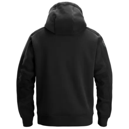 Snickers CORDURA® Tech Sweatshirt Full Zip Hoodie — Black