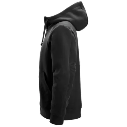 Snickers CORDURA® Tech Sweatshirt Full Zip Hoodie — Black
