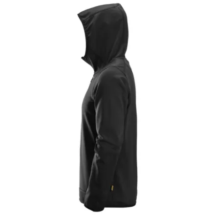 Snickers 8058 Full Zip Fleece Hoodie Black