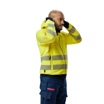 Snickers ProtecWork Arc Full Zip Hoodie High-Vis Class 3/2 2866